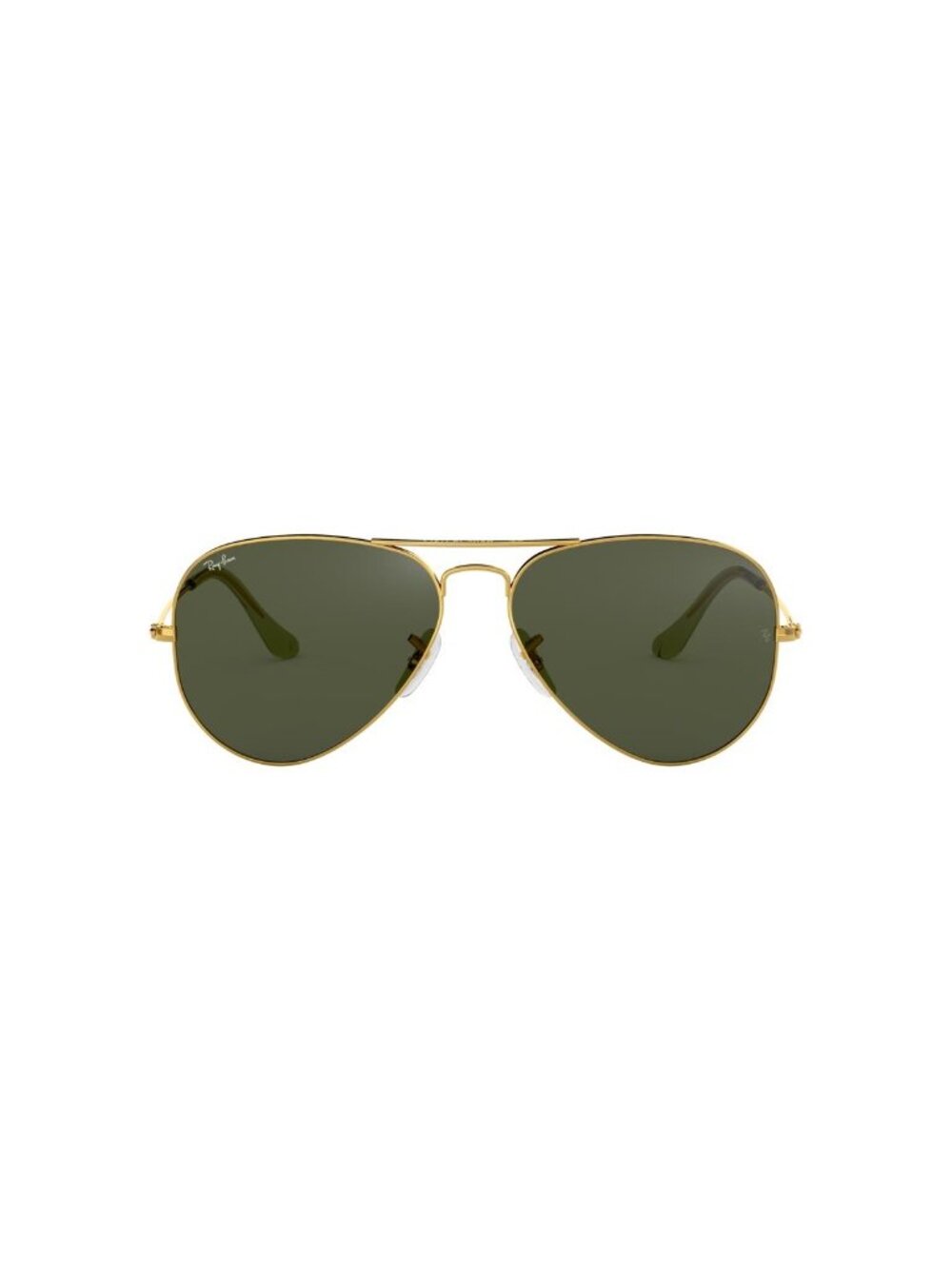 New Ray-Ban Unisex Sunglasses Gold Aviator Green Lens Metal Frame Ray Ban RB3025